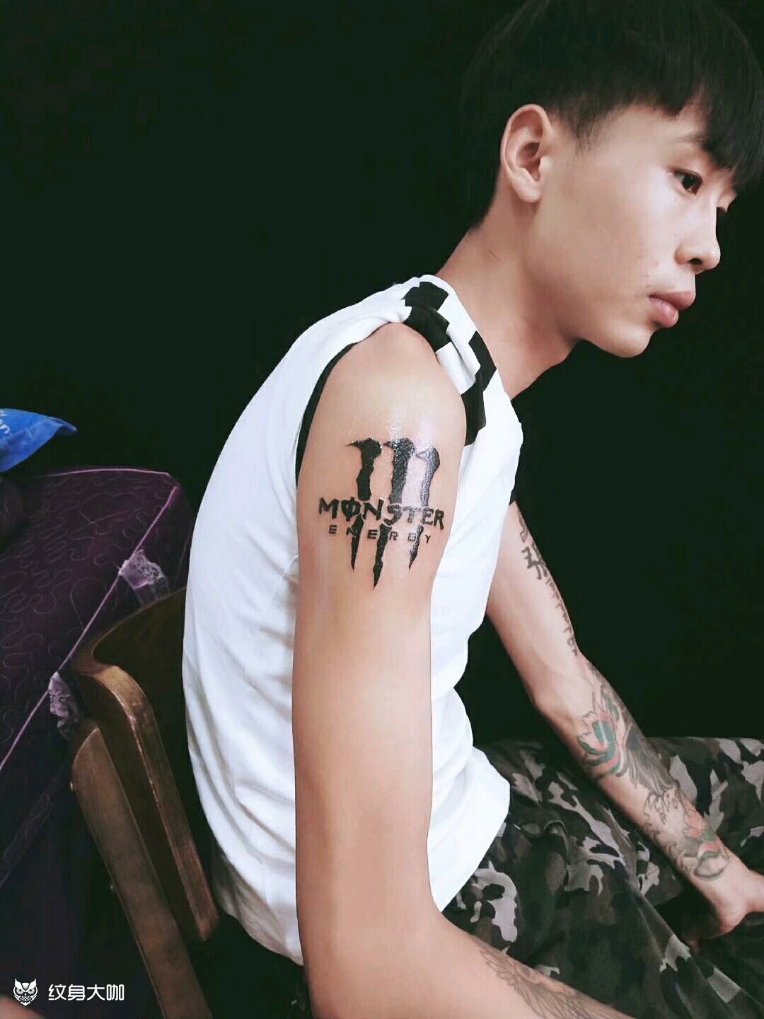 魔爪_纹身图案手稿图片_炎墨的纹身作品集