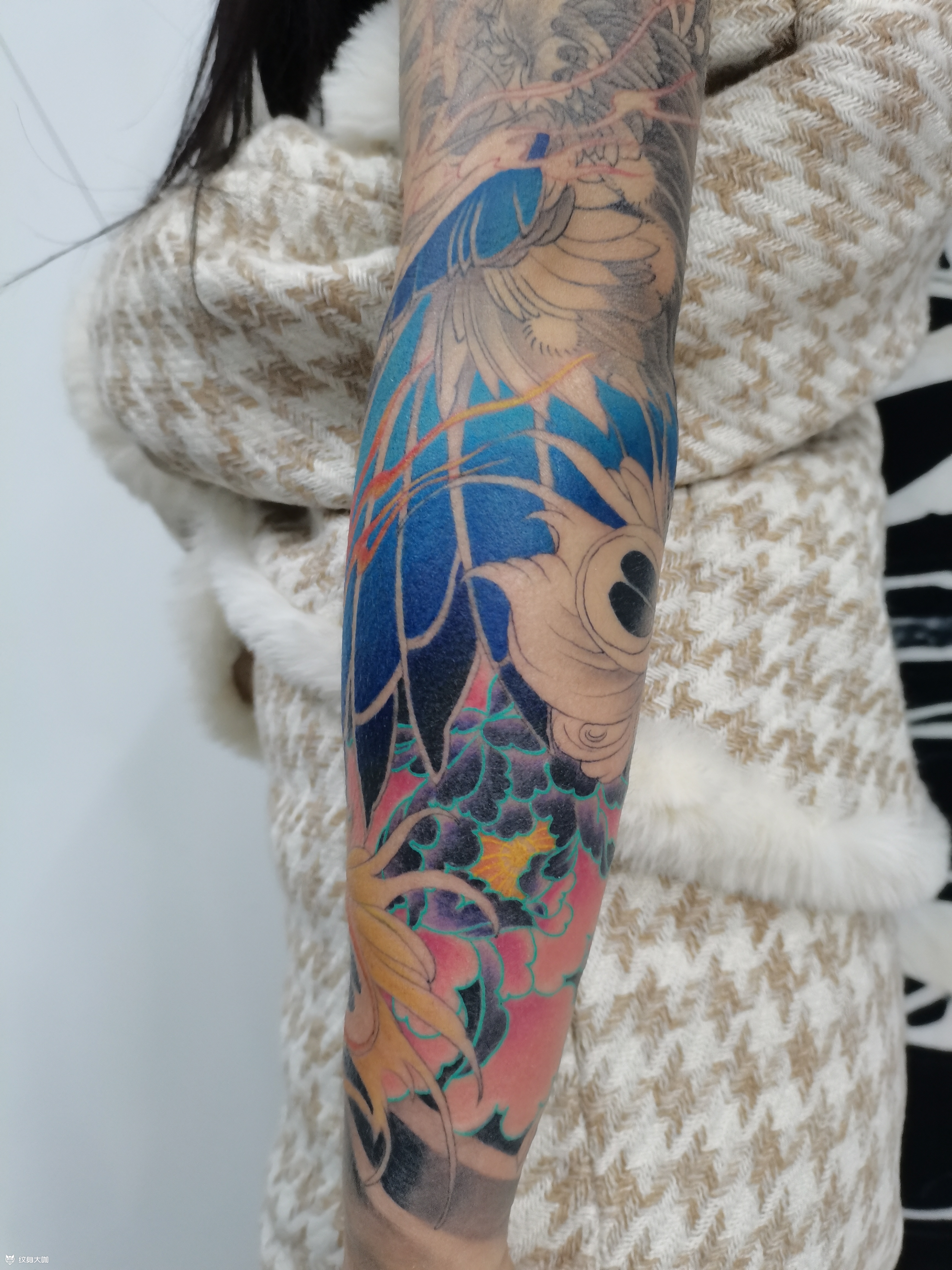 花臂进度…12月30日 17点涛子纹身圈