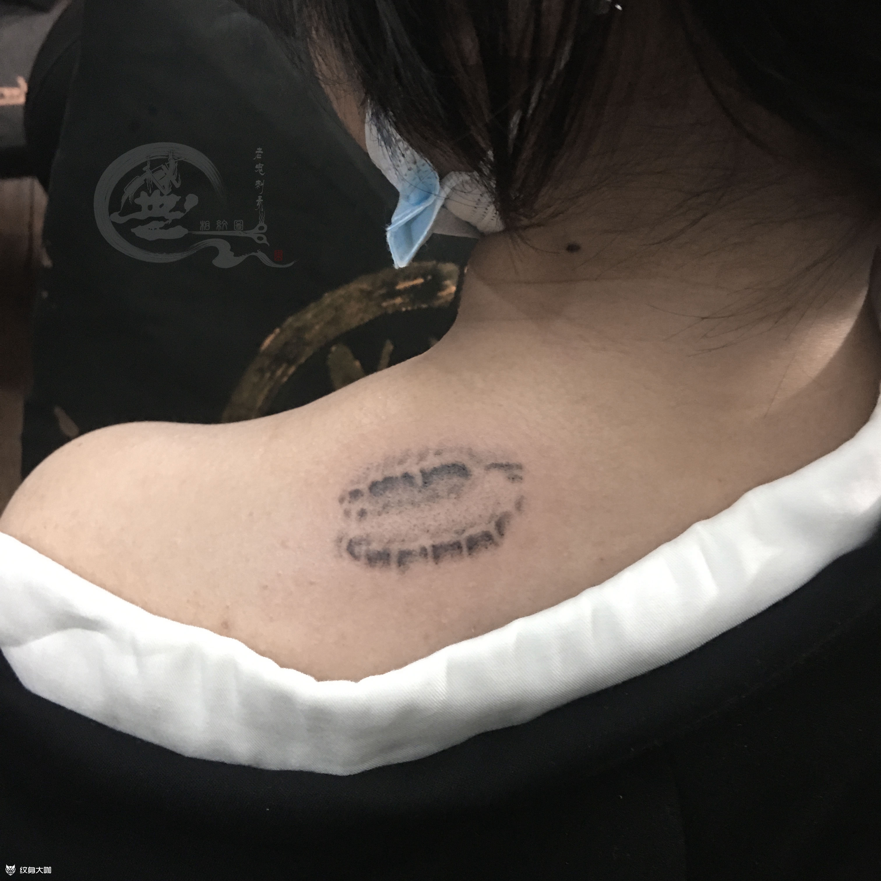 牙印_纹身图案手稿图片_老鬼的纹身作品集