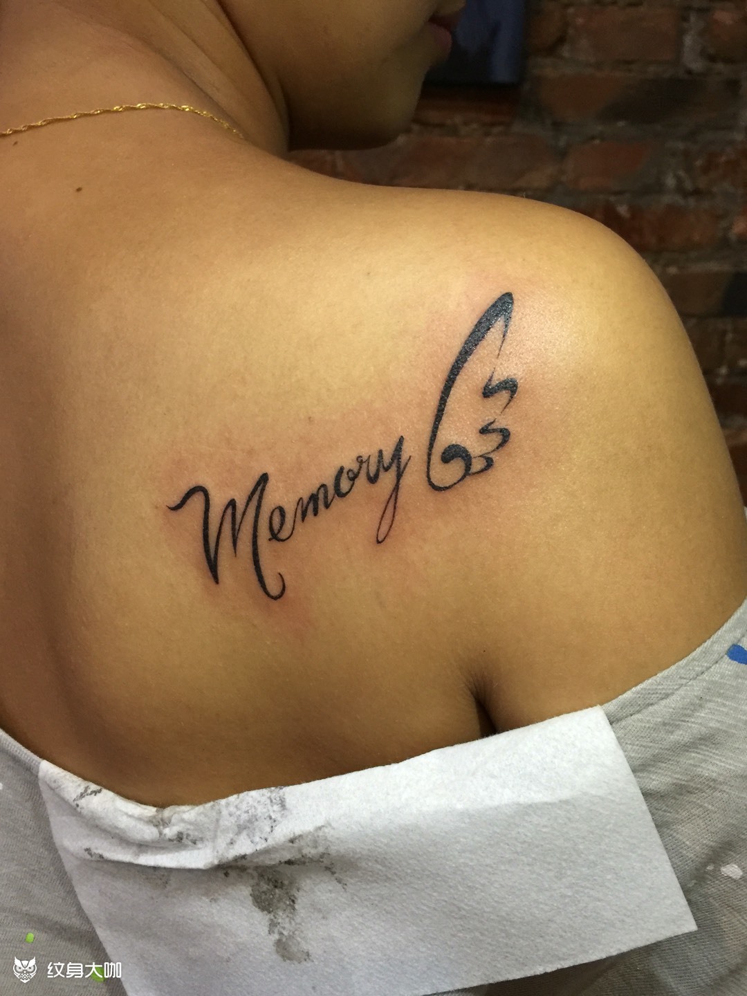 字母_纹身图案手稿图片_金子的纹身作品集