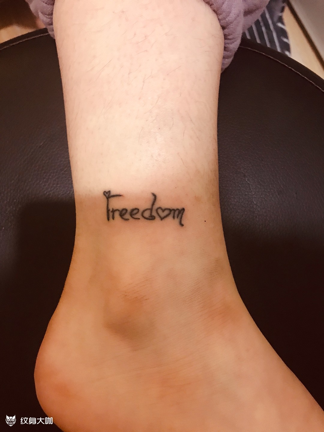 自由_纹身图案手稿图片_文成的纹身作品集