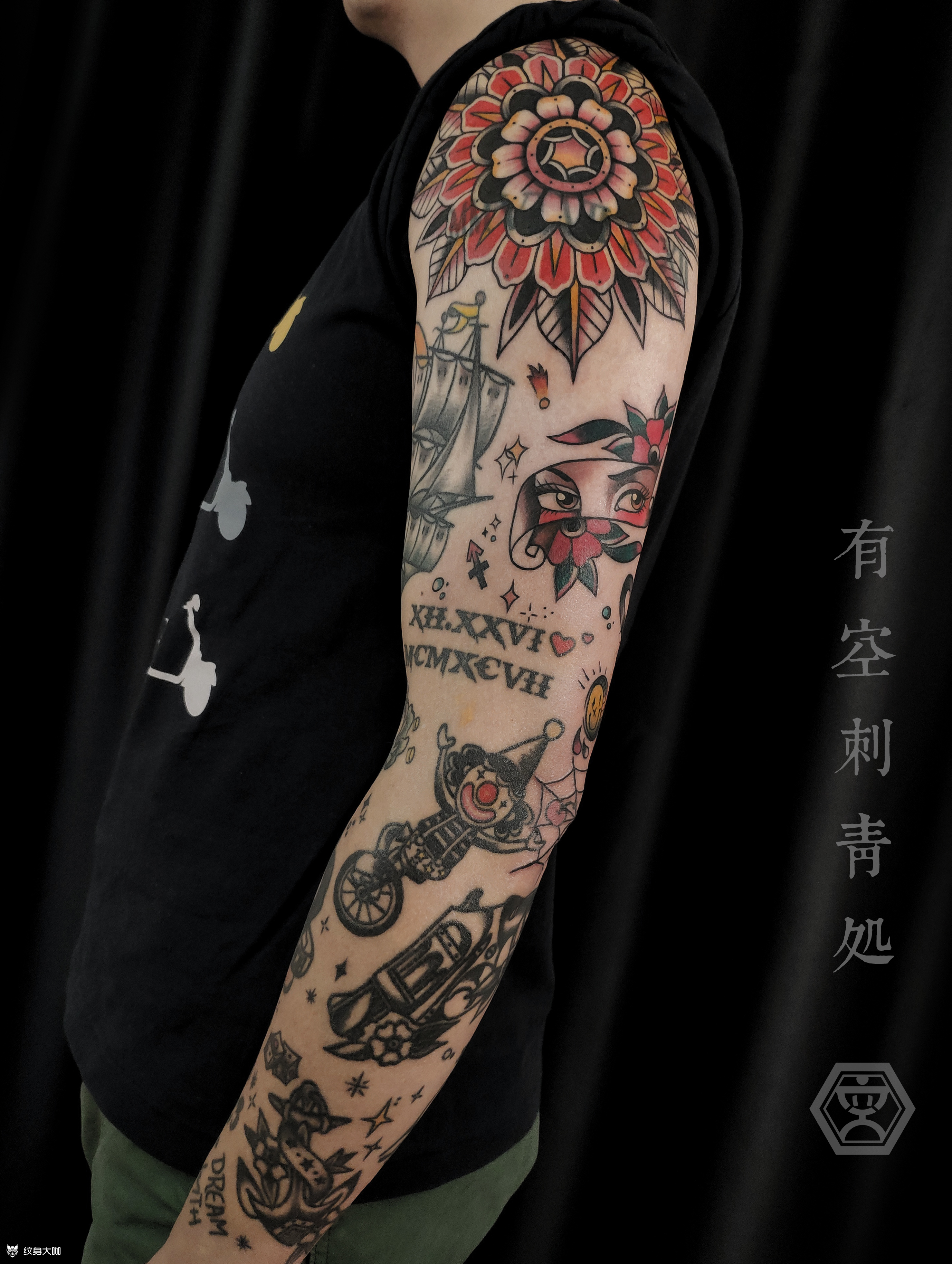 牛老西的纹身作品集