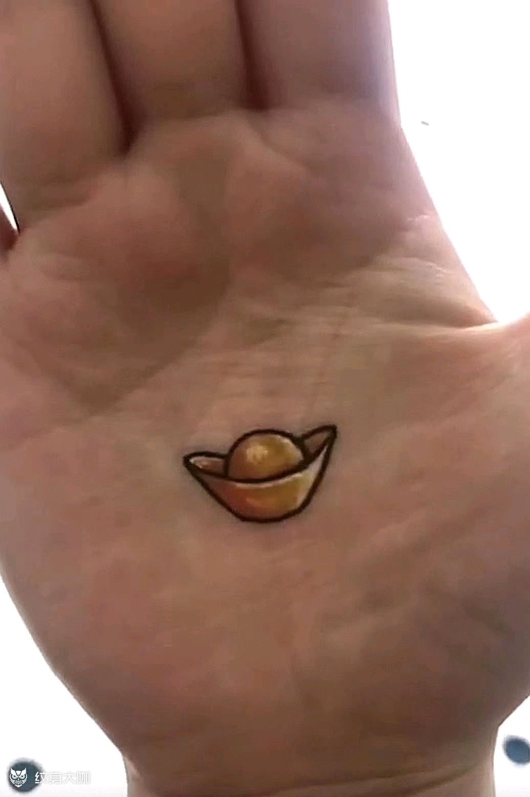 元宝_纹身图案手稿图片_罗刹的纹身作品集