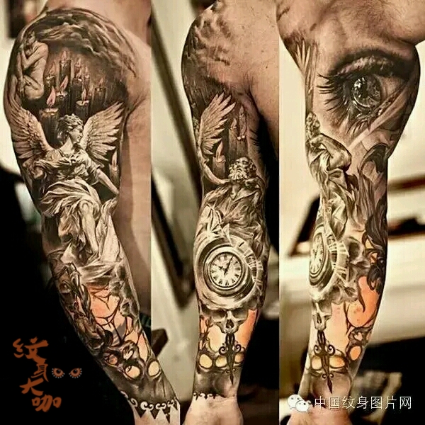 纹身图案手稿图片_花刺的纹身作品集