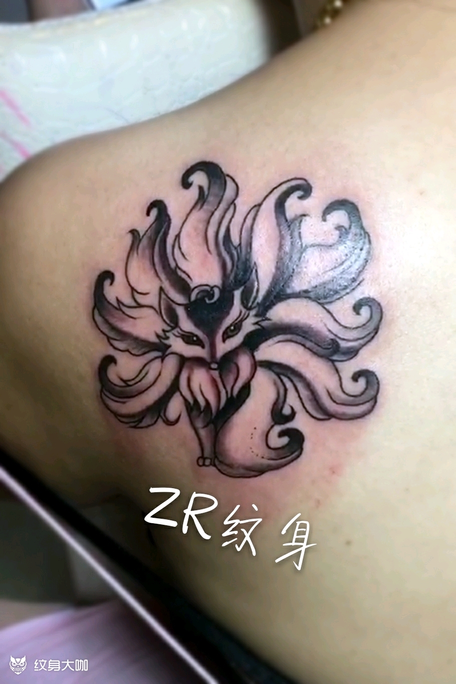 小清新_纹身图案手稿图片_弘泽的纹身作品集