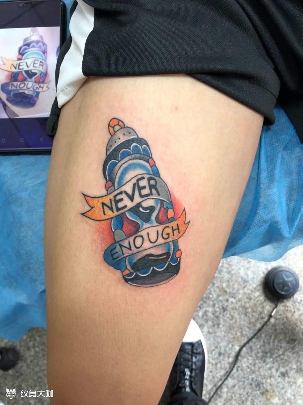 不知道是啥,我叫它奶瓶92_纹身图案手稿图片_鄢圣礼的纹身作品集