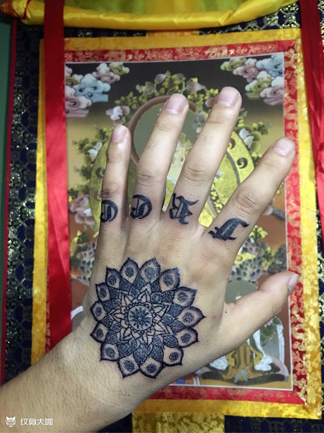 伊斯兰图腾_纹身图案手稿图片_机车党小雨rain的纹身作品集