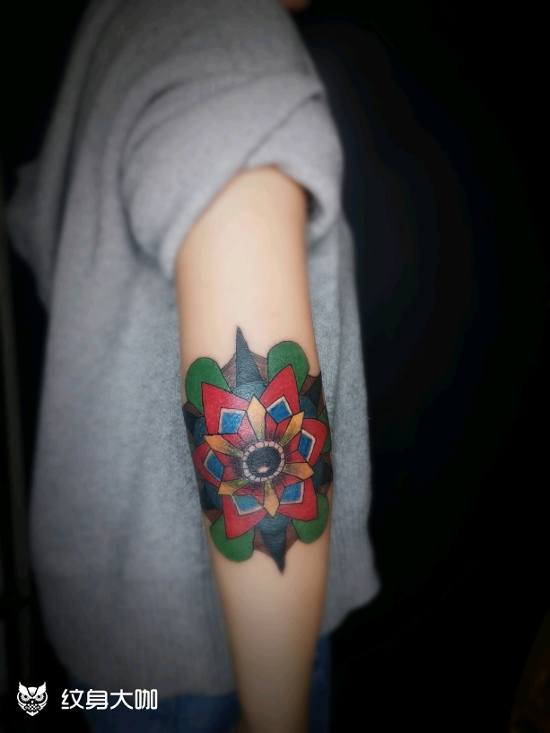 六芒星_纹身图案手稿图片_kung的纹身作品集