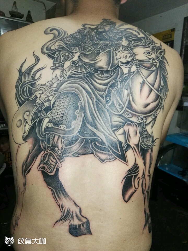 关公_纹身图案手稿图片_兰桂坊-丽的纹身作品集