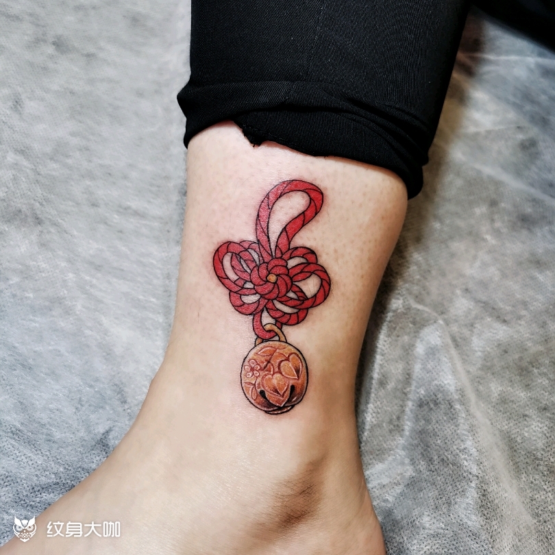 小铃铛_纹身图案手稿图片_刘丽新的纹身作品集