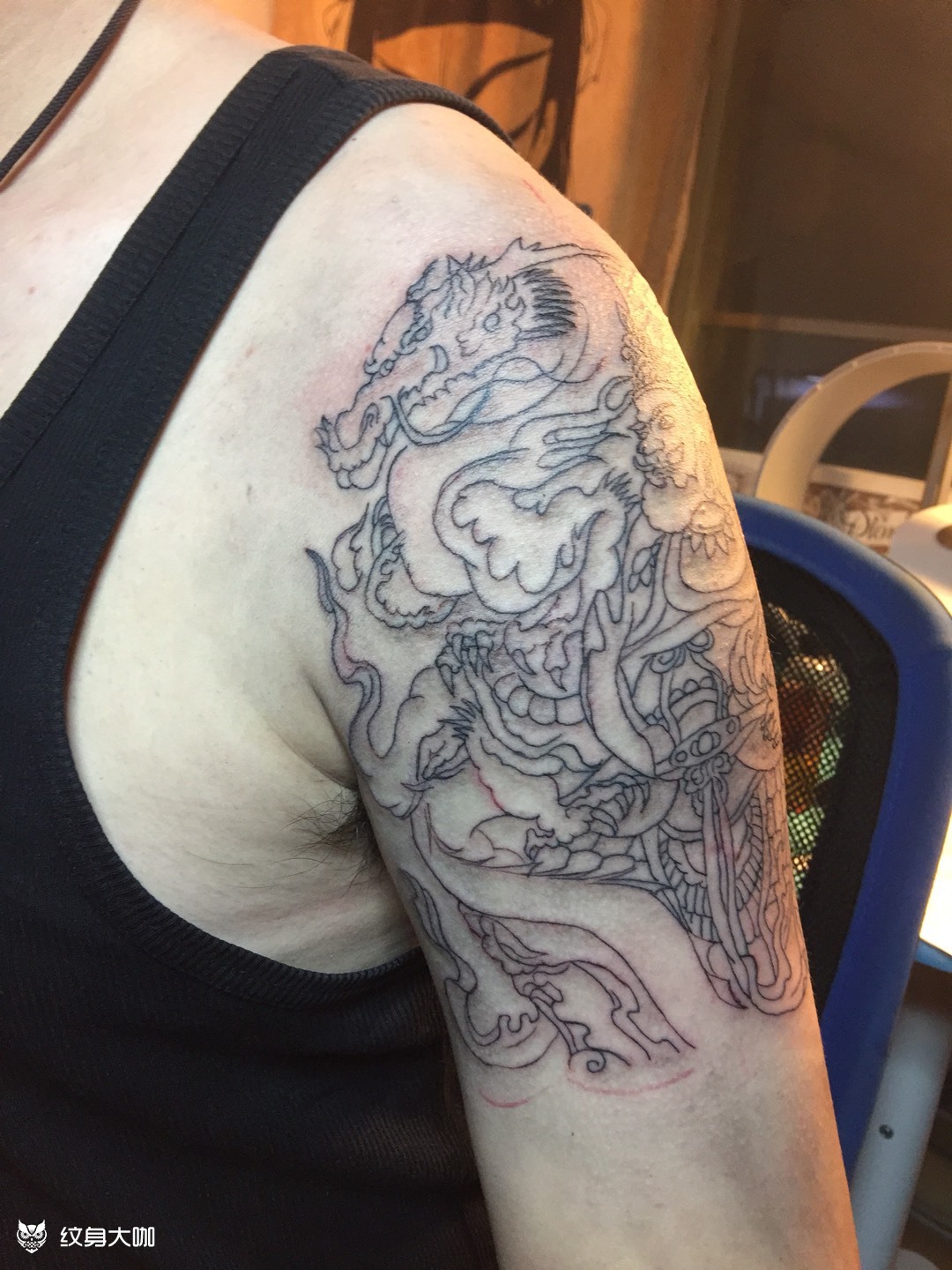 魔礼寿_纹身图案手稿图片_马卡马卡的纹身作品集