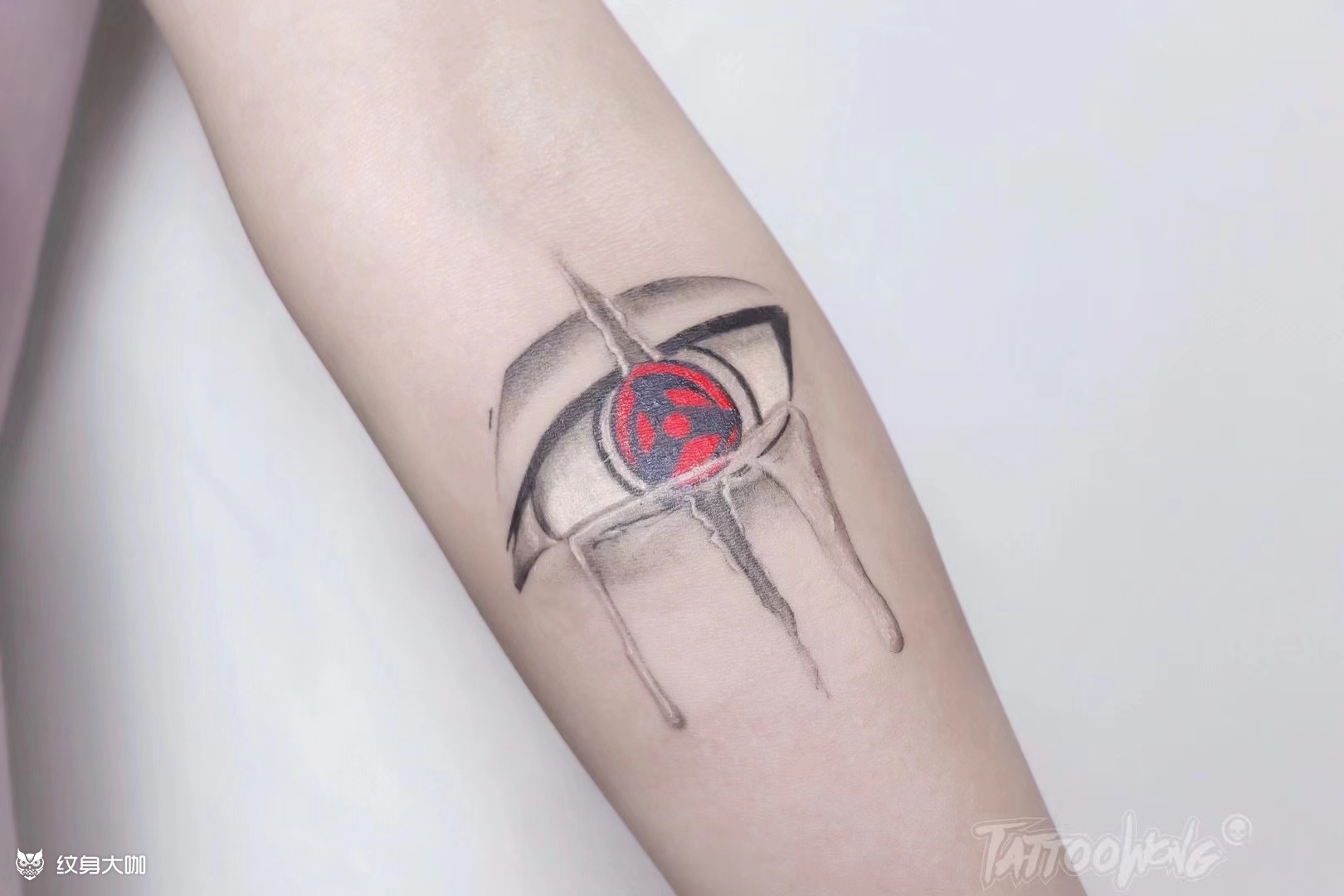 写轮眼_纹身图案手稿图片_煌刺mo的纹身作品集
