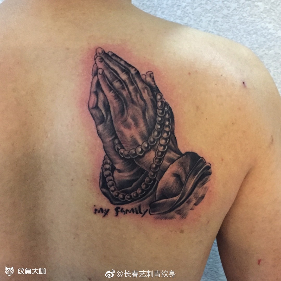 佛手_纹身图案手稿图片_张小禹的纹身作品集