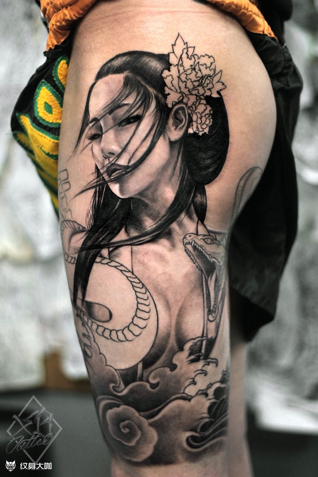 小邦作品日本艺妓61geish_纹身吧社区 - 纹身大咖