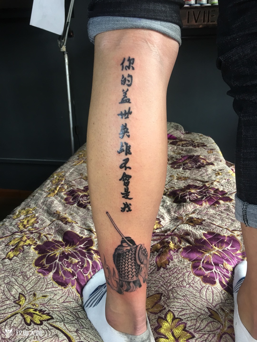 纹身图案手稿图片_李胜的纹身作品集