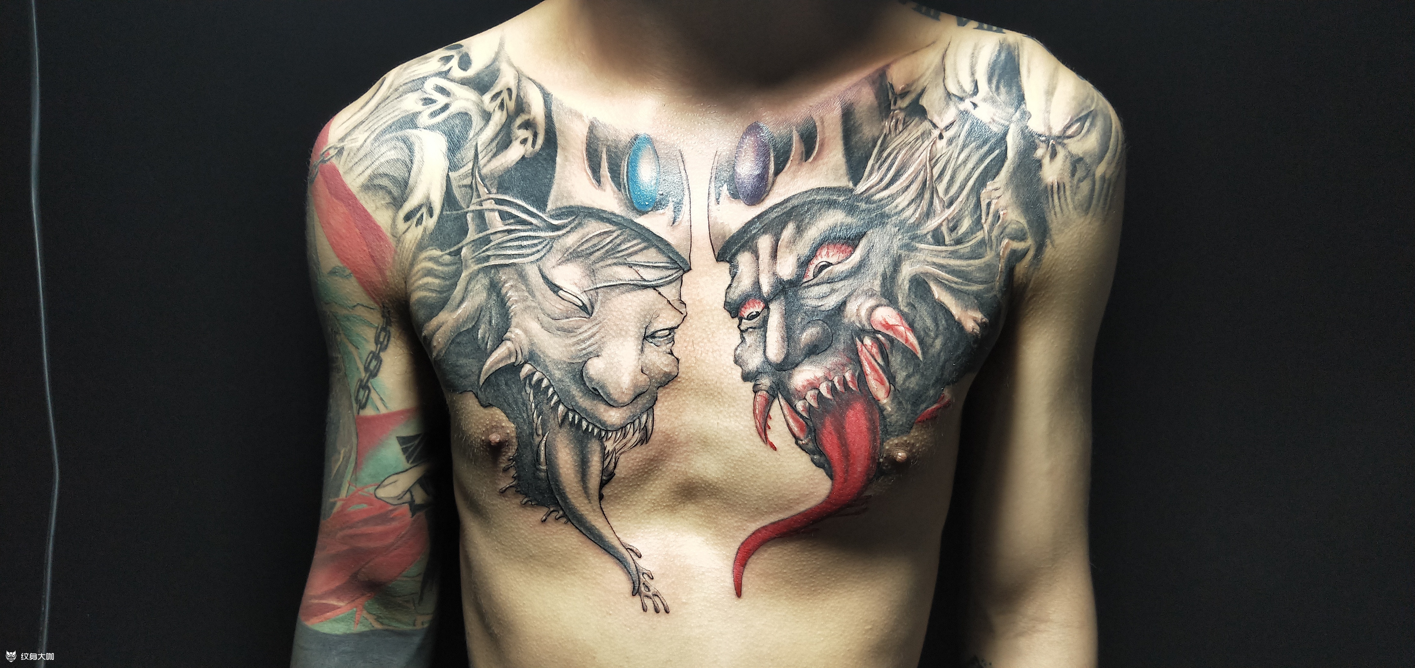 黑白无常花胸Ⅵ6