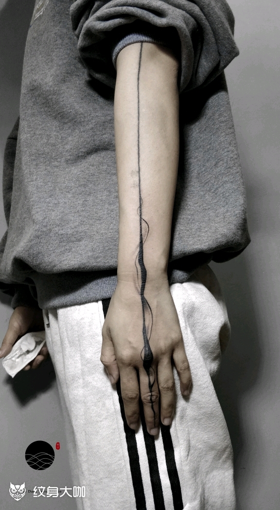 直线修改_纹身图案手稿图片_小芳的纹身作品集