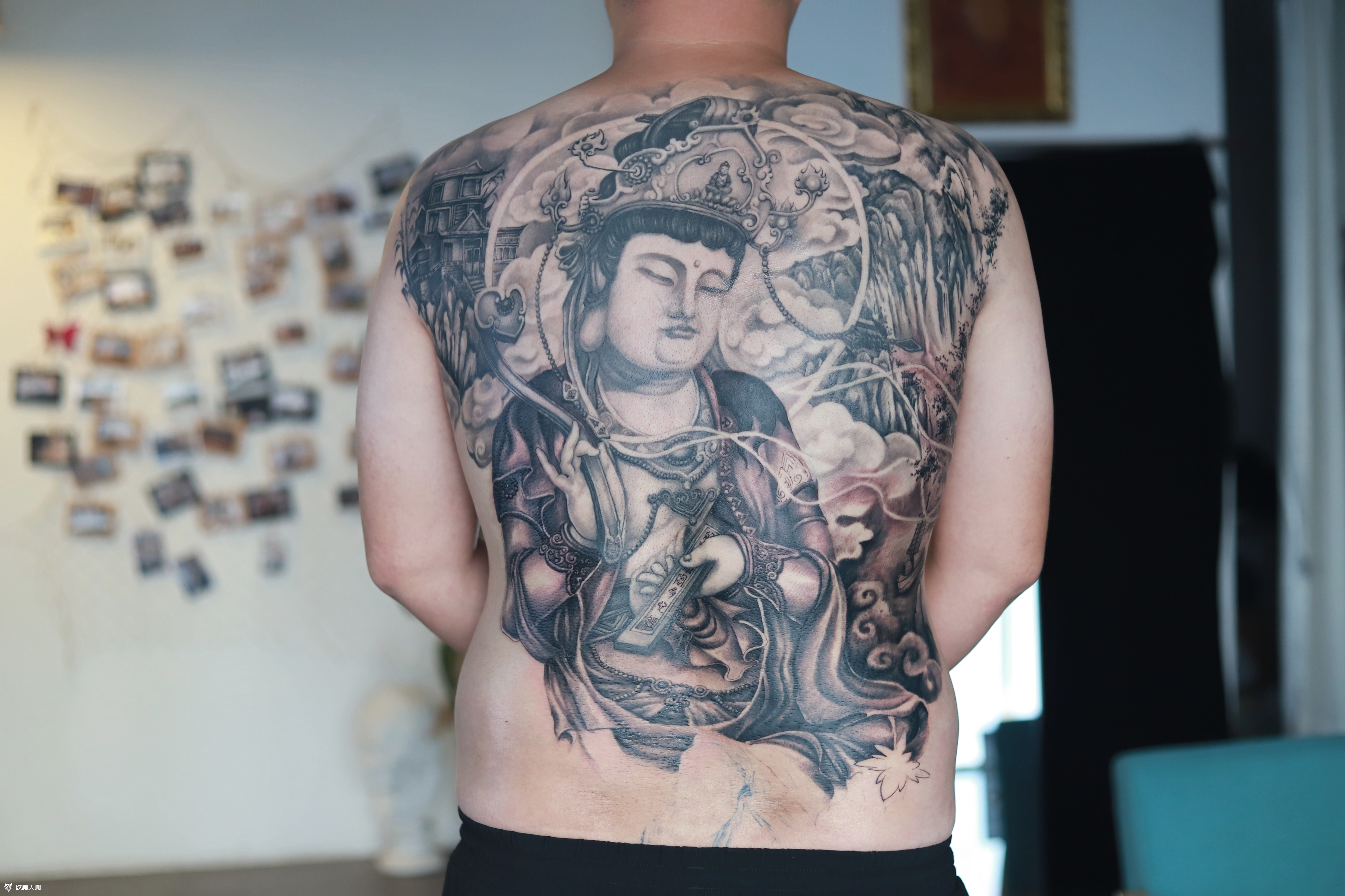 满背普贤菩萨未完成_纹身吧社区 - 纹身大咖