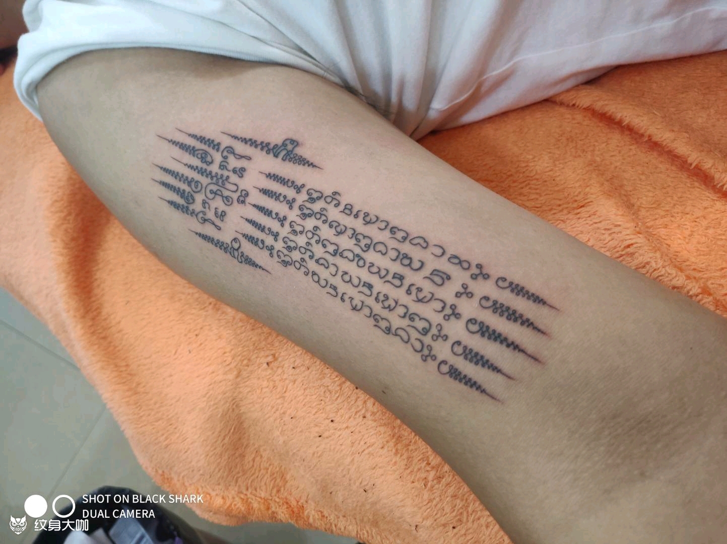 泰国经文_纹身图案手稿图片_公主纹身的纹身作品集