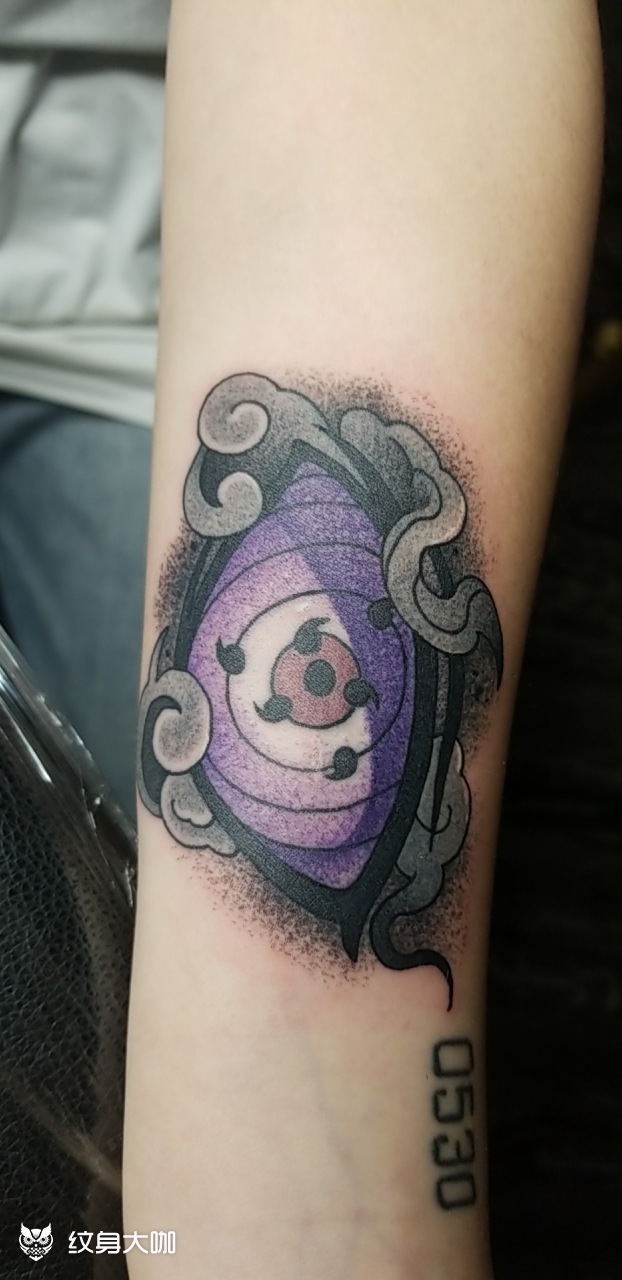 轮回的瞳孔_纹身图案手稿图片_出云涧的纹身作品集