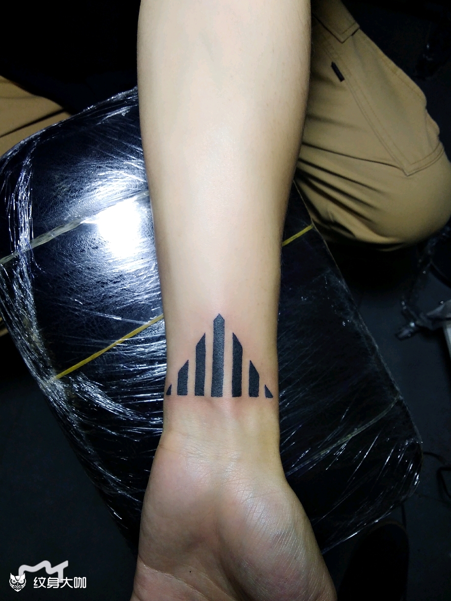 三角形_纹身图案手稿图片_何忠的纹身作品集