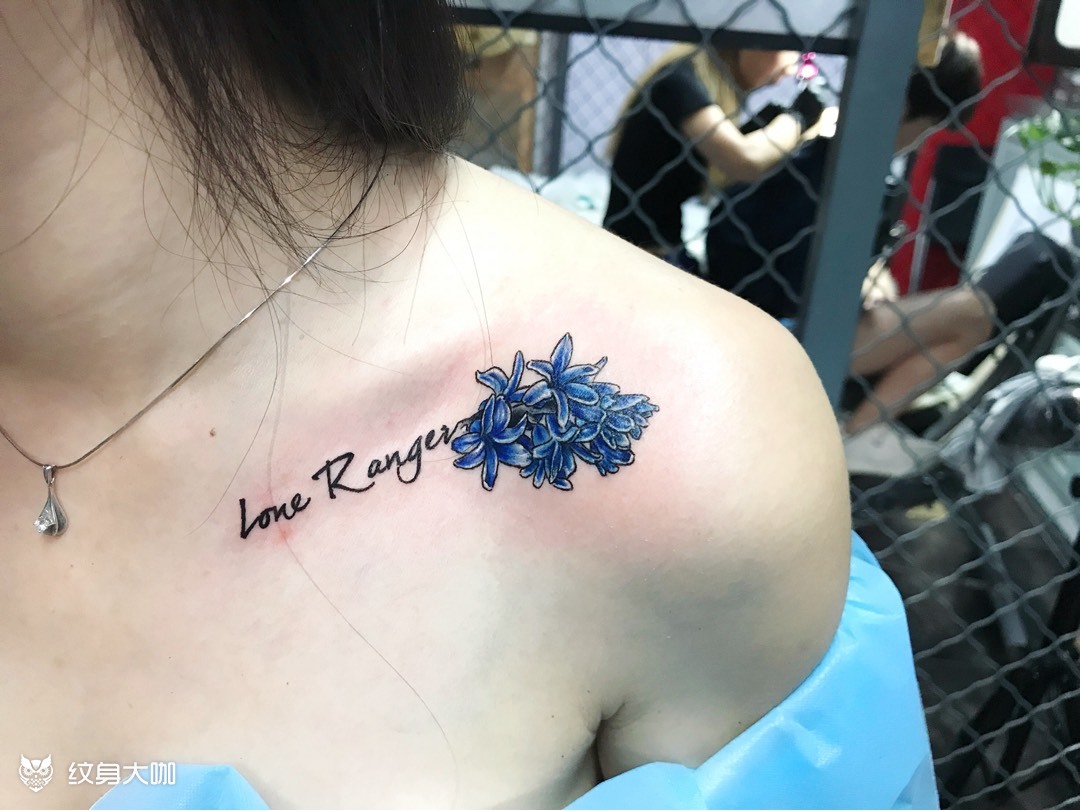 风信子._纹身图案手稿图片_白强的纹身作品集