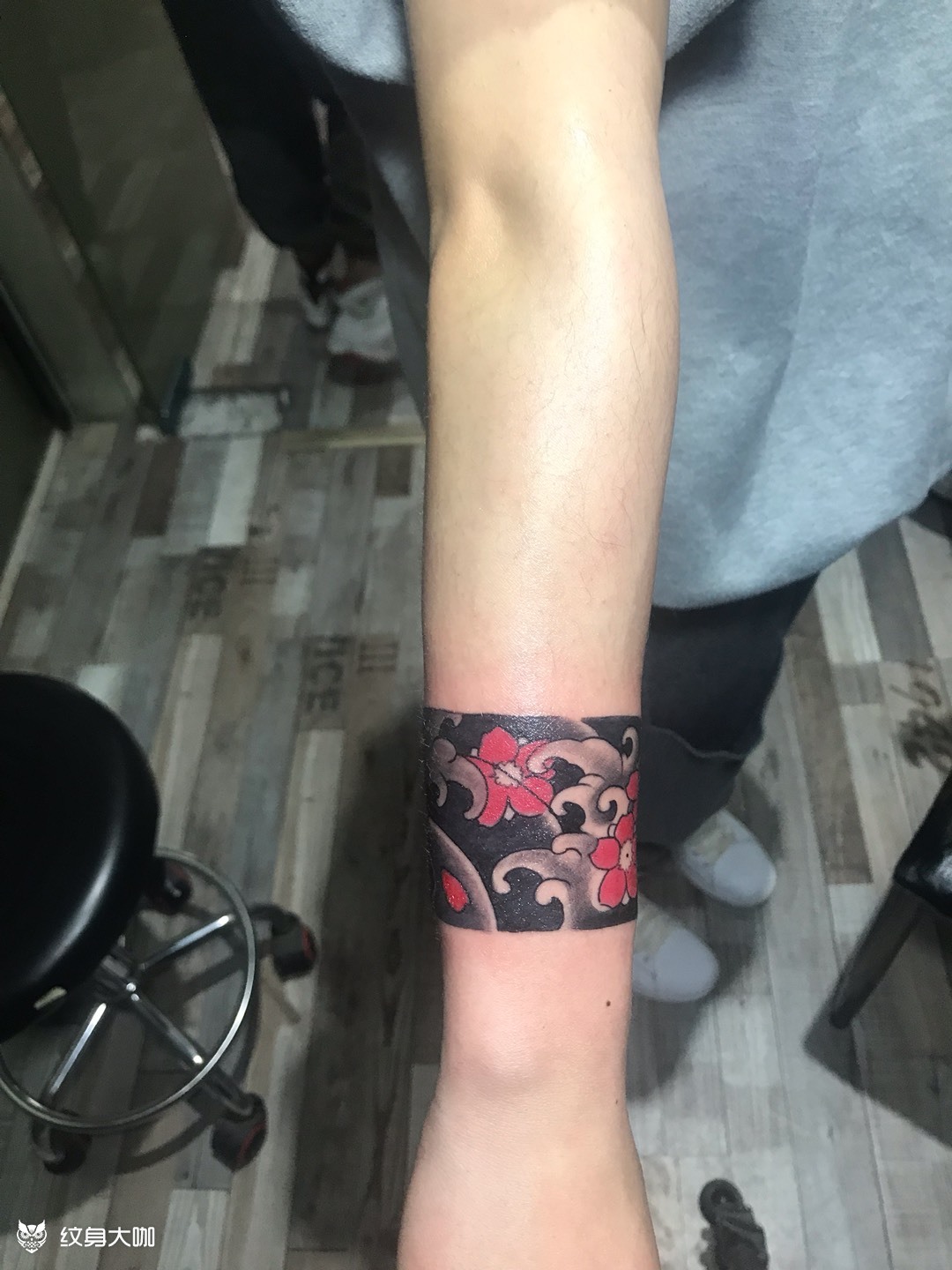 臂环_纹身图案手稿图片_叶晓君的纹身作品集