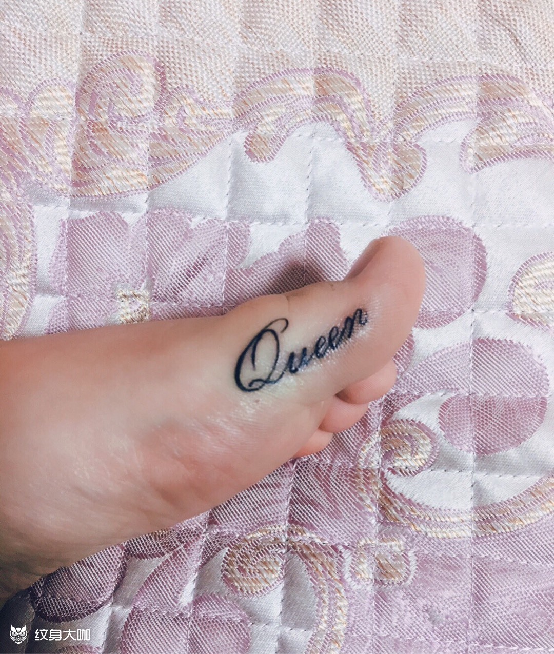 queen_纹身图案手稿图片_闫cc的纹身作品集