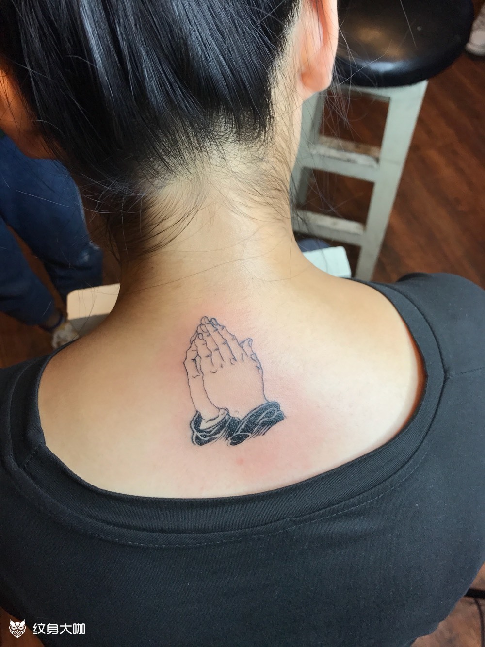 合十_纹身图案手稿图片_刺客刘千的纹身作品集