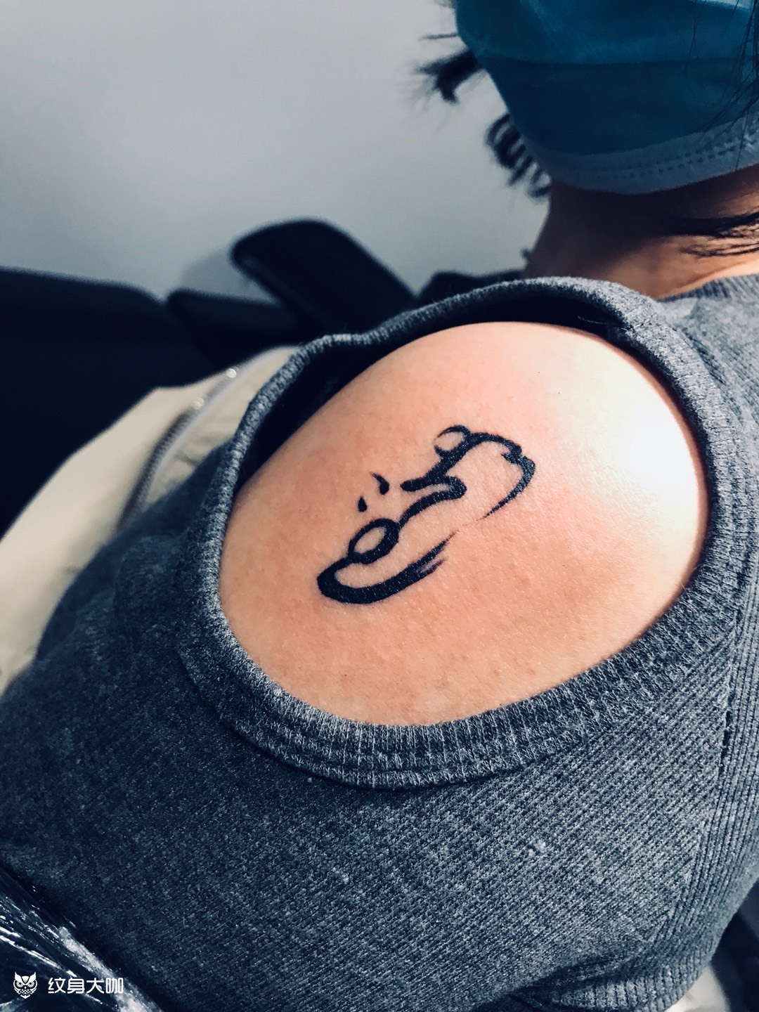 蒙文_纹身图案手稿图片_闫羽澈的纹身作品集