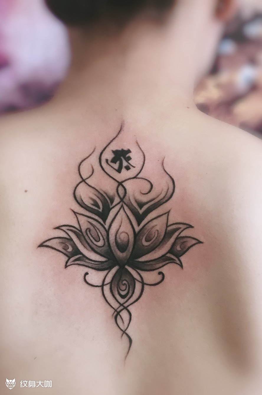 生肖守护佛,见字如见佛_纹身图案手稿图片_李海龙的纹身作品集