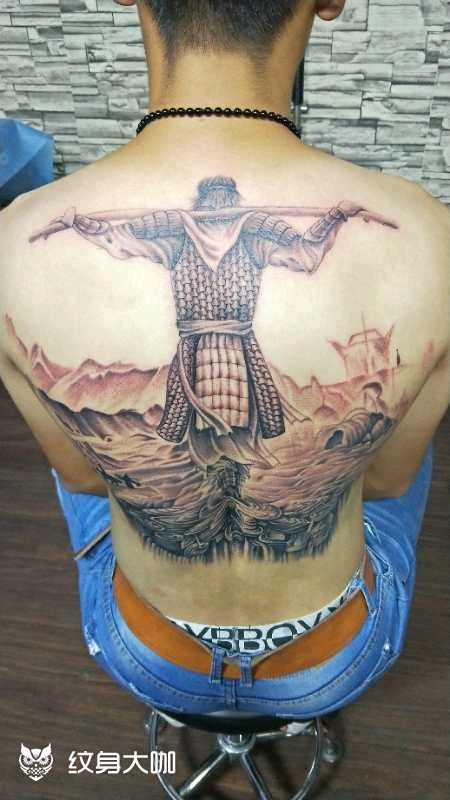 齐天大圣_纹身图案手稿图片_程平的纹身作品集