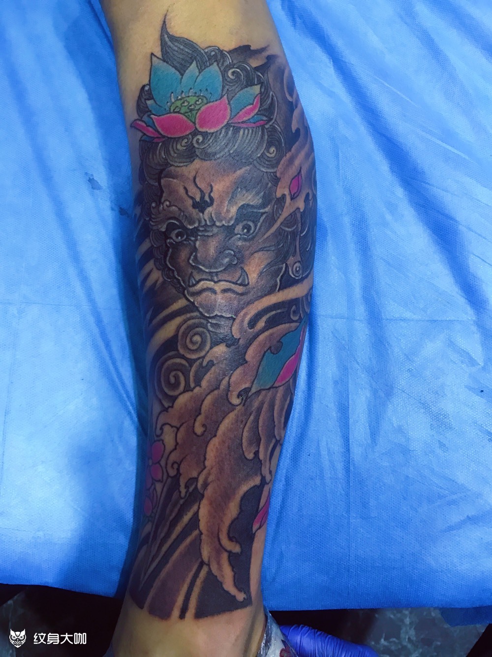 小腿不动明王完工