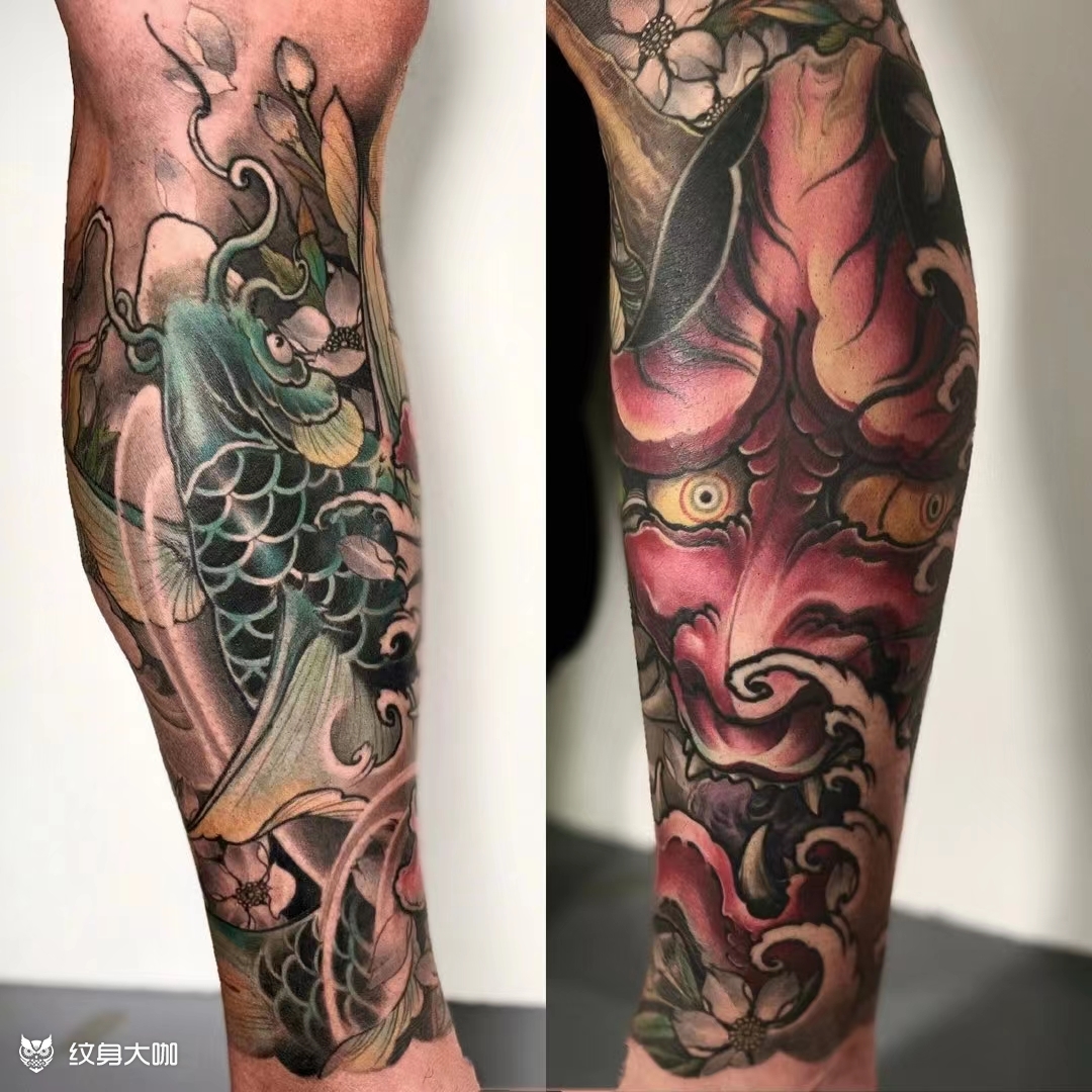 般若鲤鱼店内马老师作品