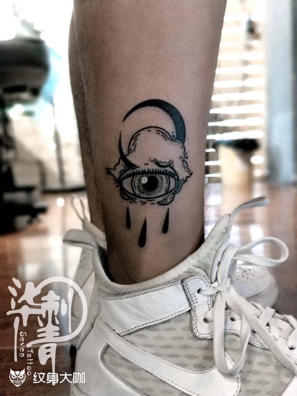 old school眼睛_纹身图案手稿图片_张家赞0899的纹身作品集