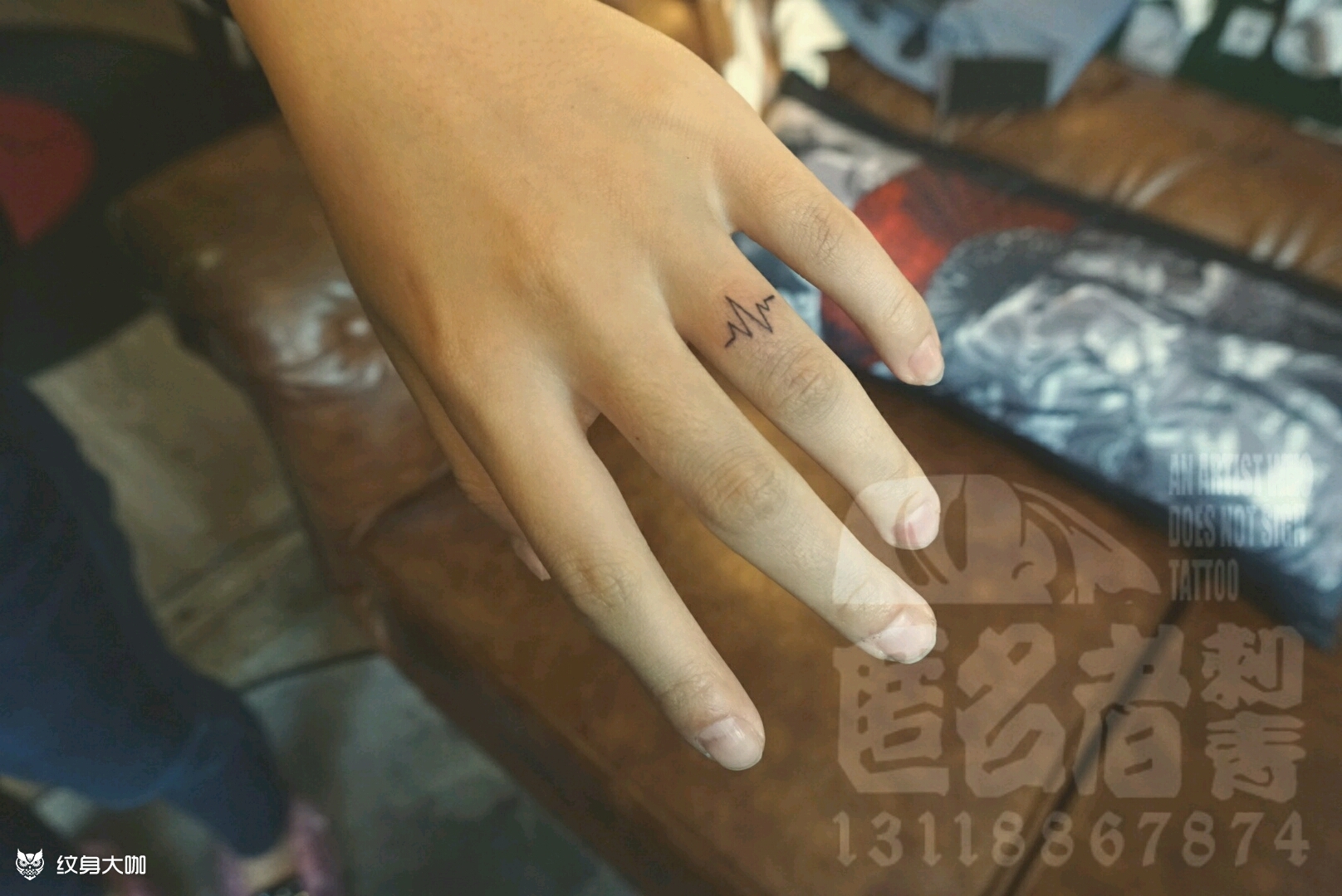 心电图_纹身图案手稿图片_纠的纹身作品集