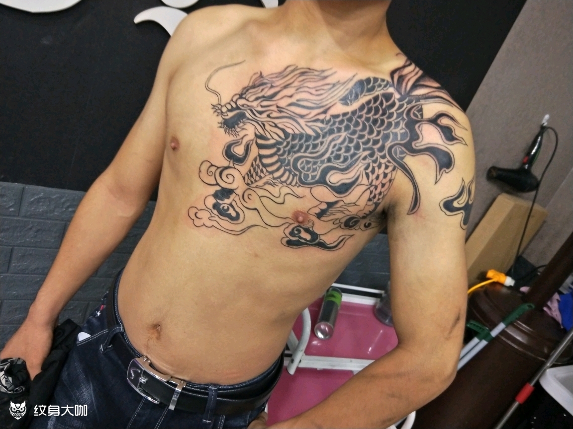 小哥同款,复刻_纹身图案手稿图片_子轩的纹身作品集