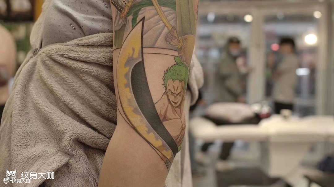 索隆_纹身吧社区 - 纹身大咖