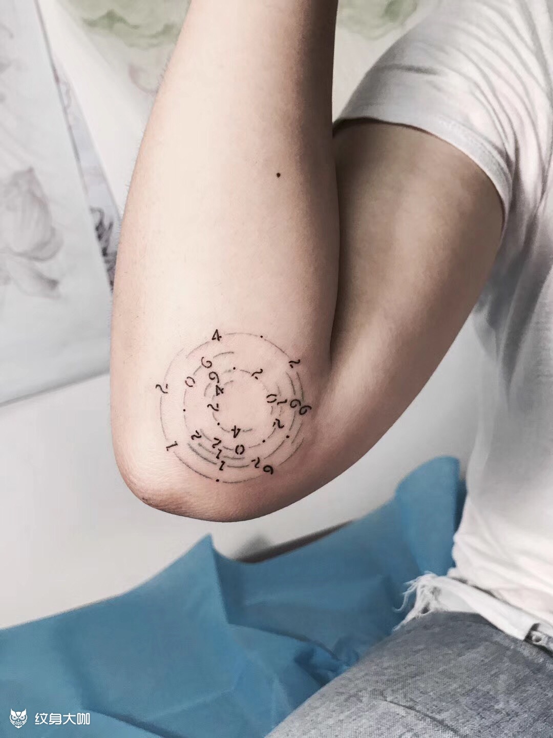 漩涡_纹身图案手稿图片_机器银的纹身作品集