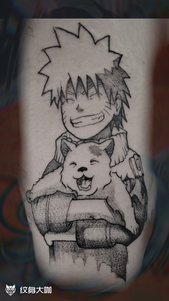 鸣人_纹身吧社区 - 纹身大咖