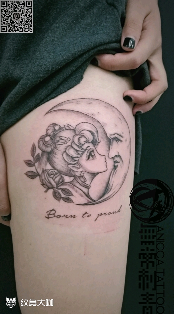 傲娇_纹身图案手稿图片_无常的纹身作品集
