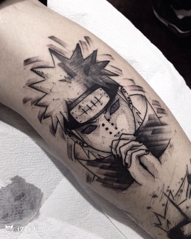 佩恩_纹身图案手稿图片_aako1的纹身作品集