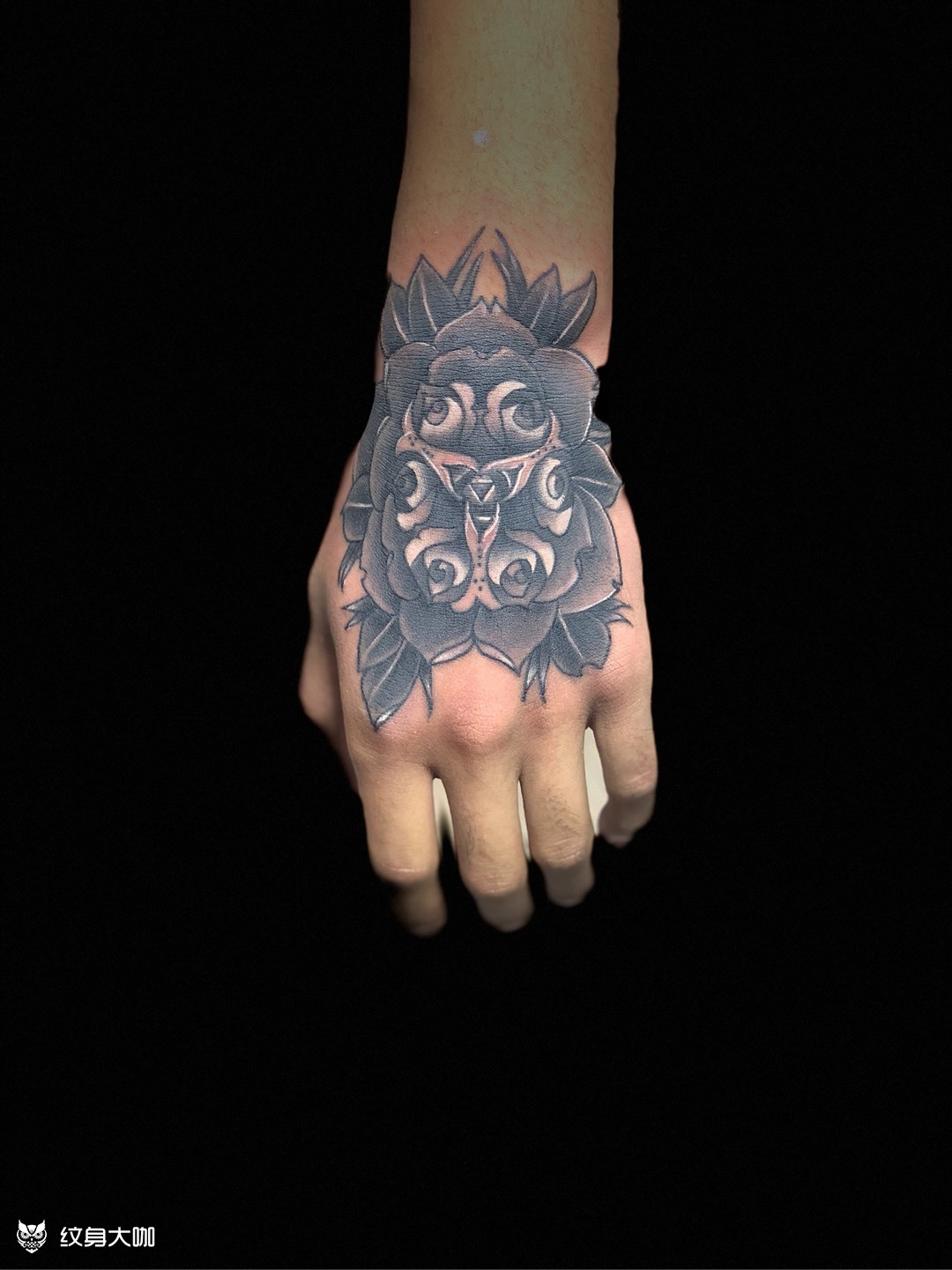 花拳_纹身图案手稿图片_张永祥的纹身作品集