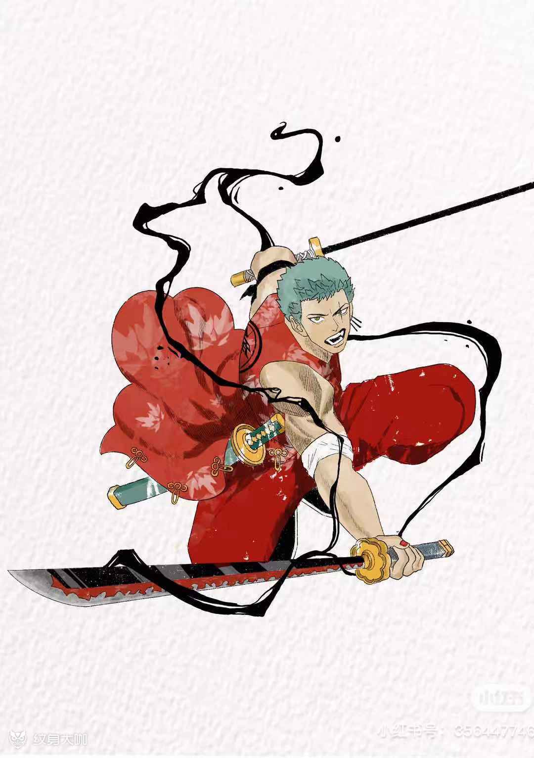 索隆_纹身吧社区 - 纹身大咖