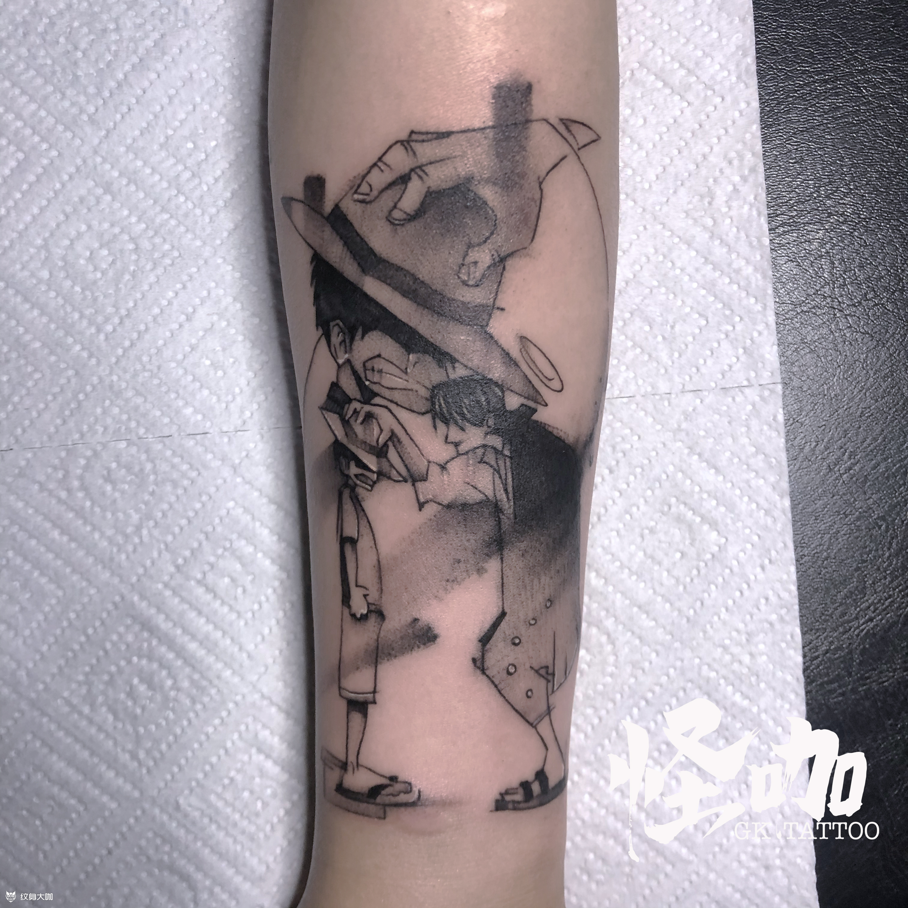 海贼王_纹身图案手稿图片_怪咖的纹身作品集