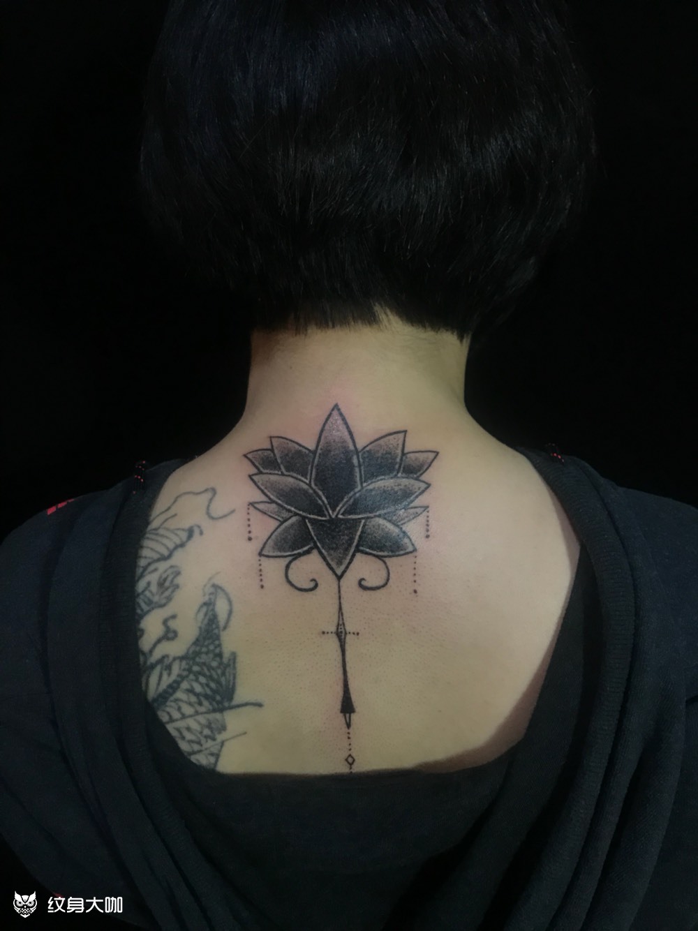 字母覆盖_纹身图案手稿图片_张仑的纹身作品集