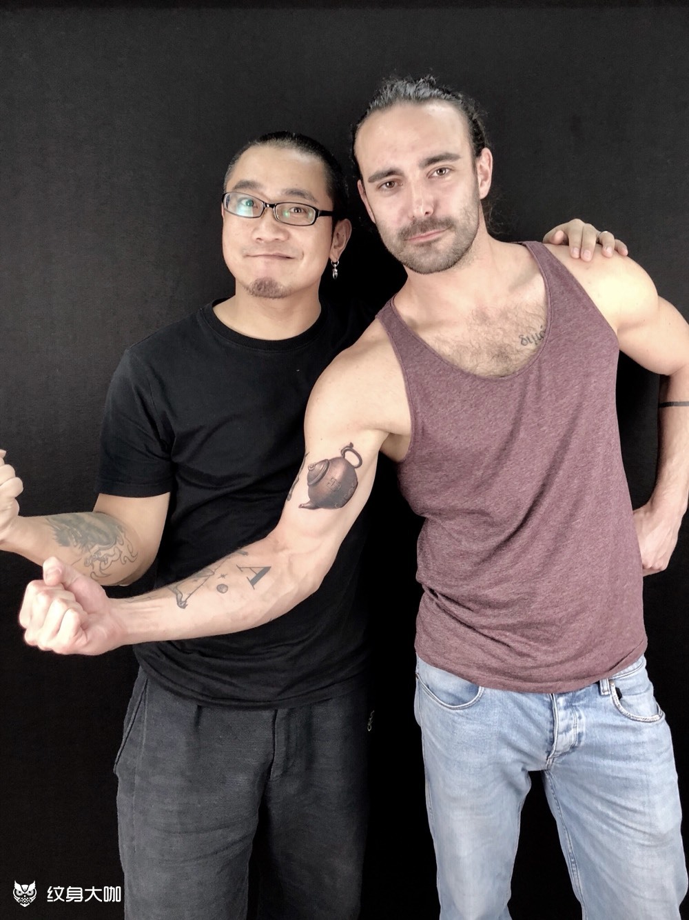 纹身图案手稿图片_岳恒的纹身作品集