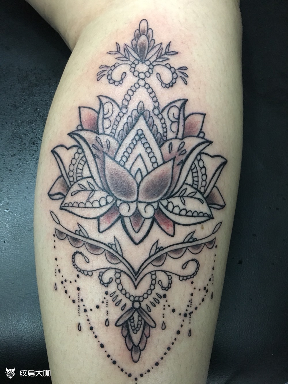 梵花_纹身图案手稿图片_陈文辉的纹身作品集