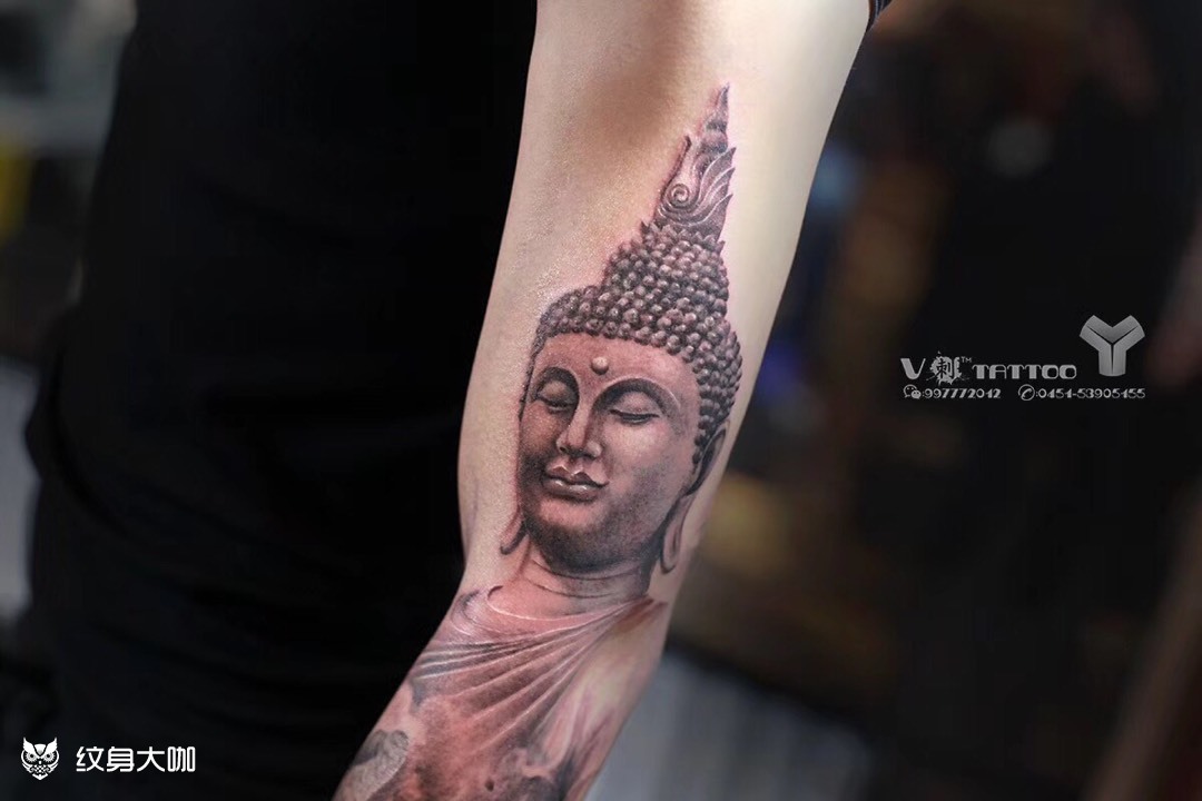 佛_纹身图案手稿图片_壹铭的纹身作品集