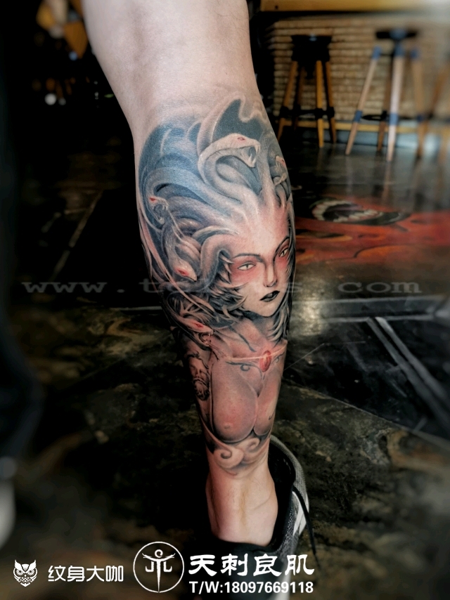 美杜莎纹身图案吊到爆的美杜莎_纹身吧社区 - 纹身大咖